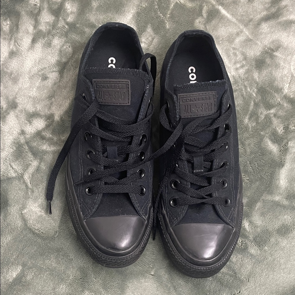 Converse All Star Monochrome Black Sneakers